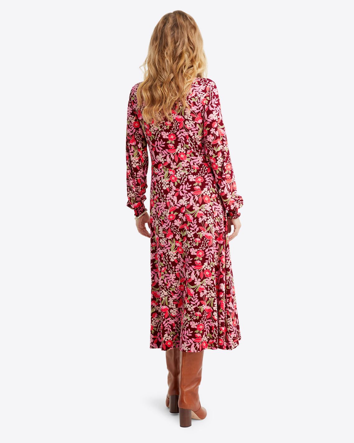 Patty Dress in Flowering Vine sold by Draper James product image thumbnail 3