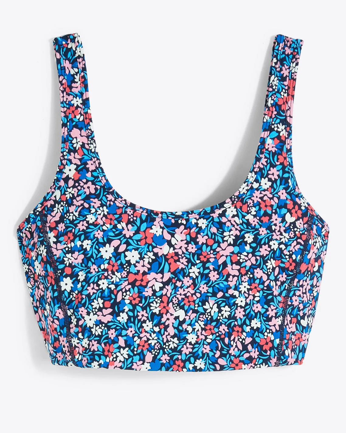 Sports Bra in Allover Ditsy Floral sold by Draper James product image thumbnail 2