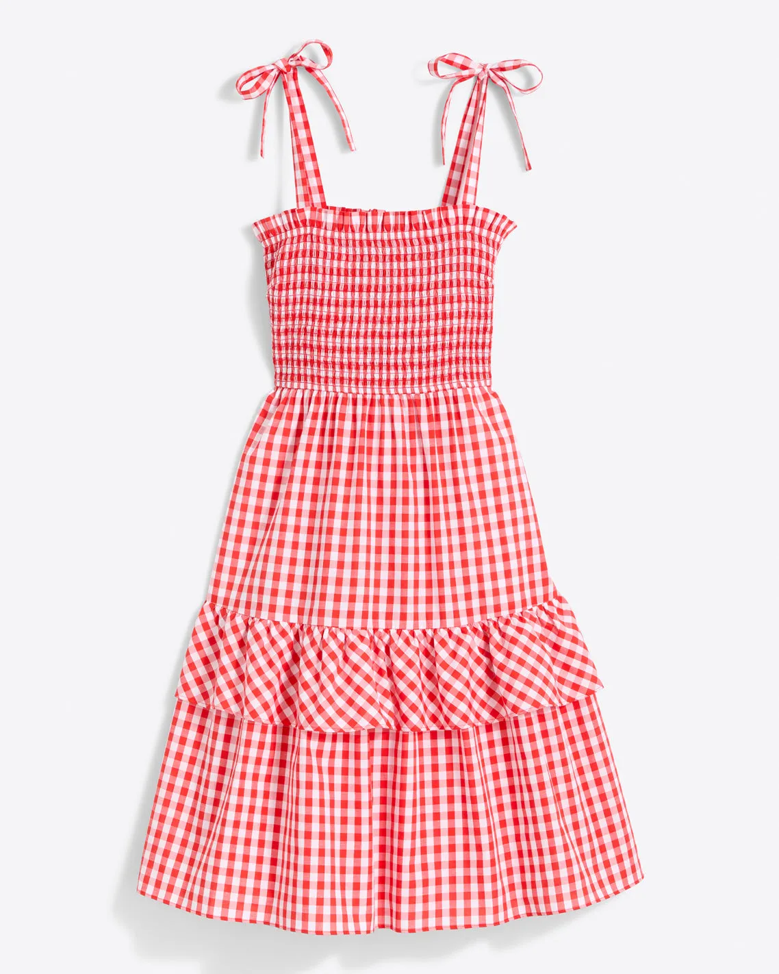 Taylor Dress in Poppy Red Gingham sold by Draper James product image thumbnail 2