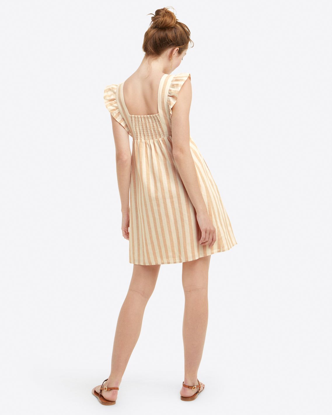 Babydoll Dress in Awning Stripe sold by Draper James product image thumbnail 3