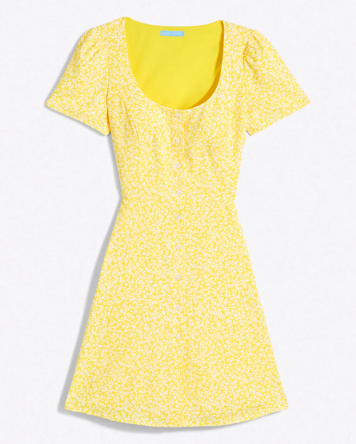 Bonnie Mini Dress in Golden Floral sold by Draper James product image thumbnail 2