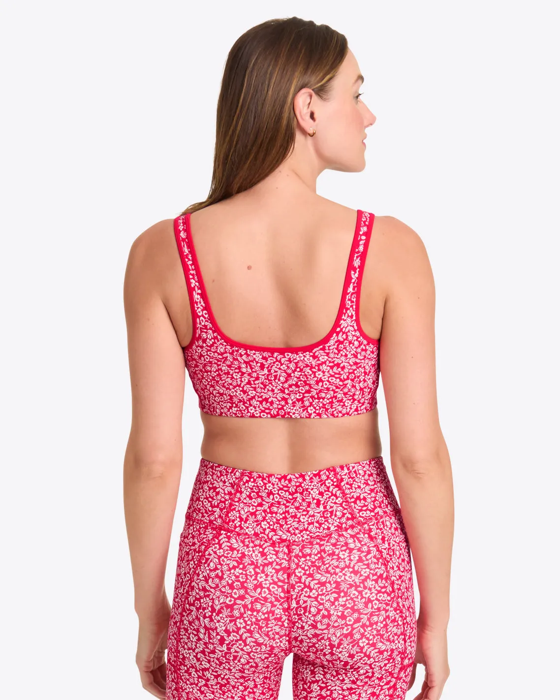 Sports Bra in Whispy Floral sold by Draper James product image thumbnail 3