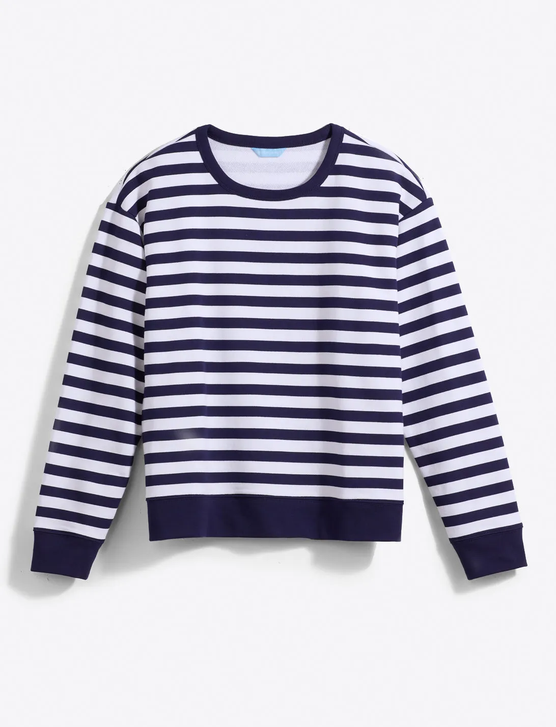 Kelsea Sweatshirt in Awning Stripe sold by Draper James product image thumbnail 2