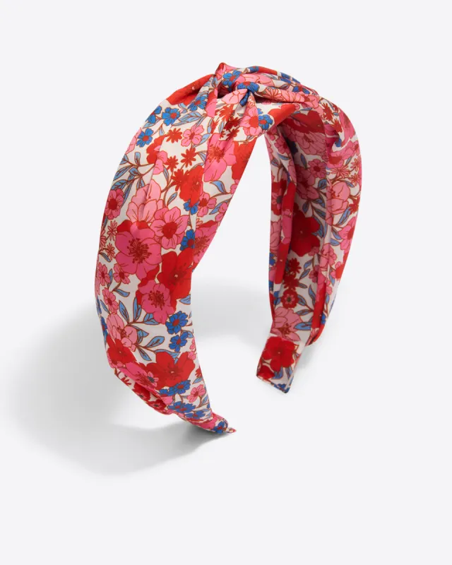 Twist Headband in Meadow Flower sold by Draper James