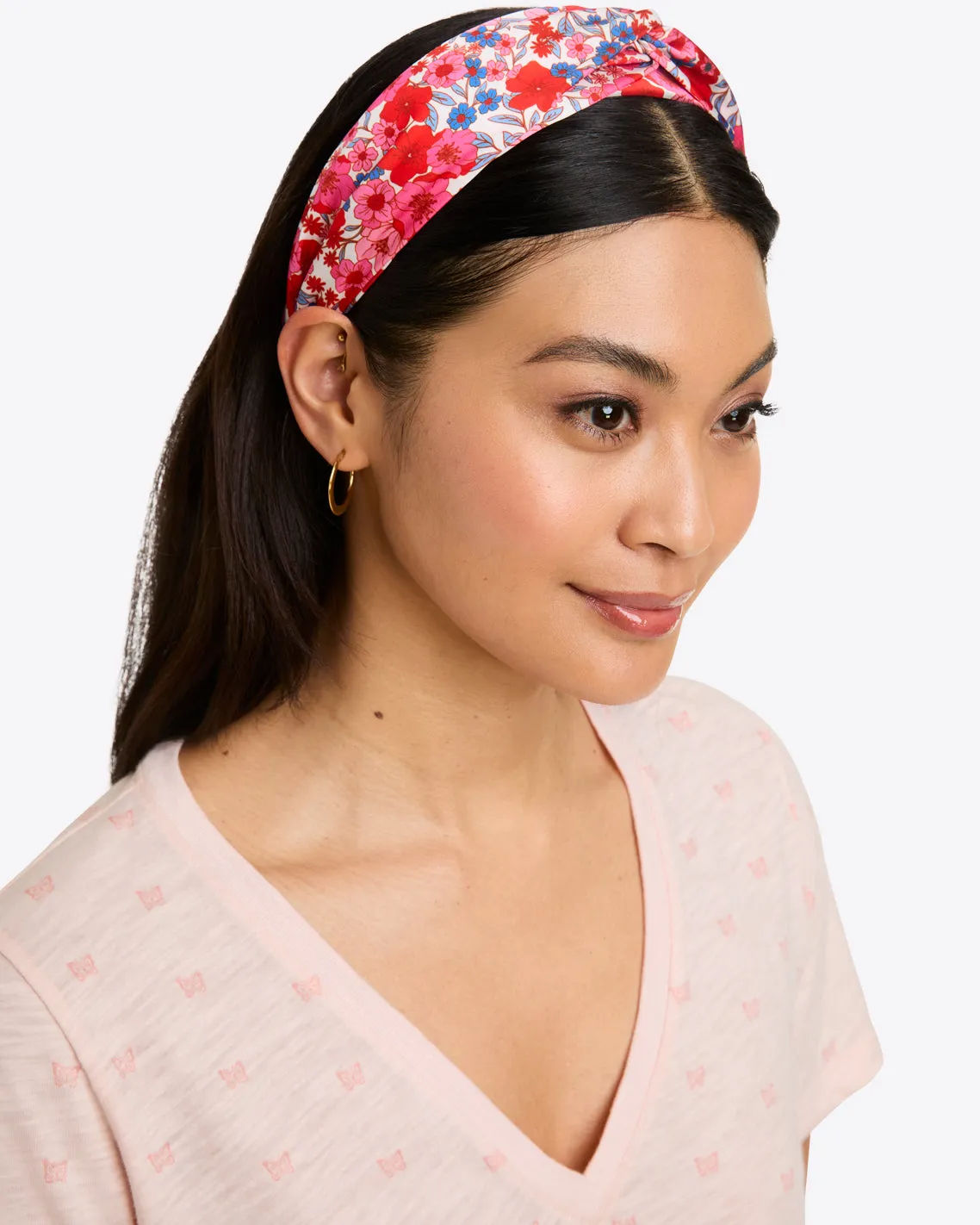 Twist Headband in Meadow Flower sold by Draper James product image thumbnail 2
