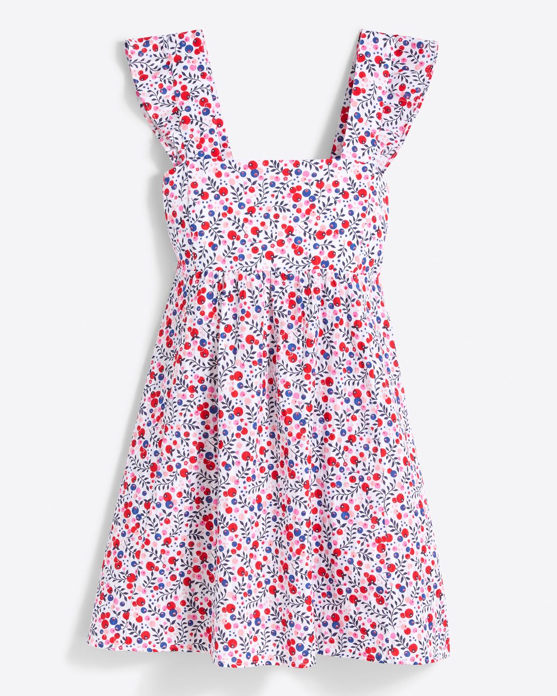 Maddie Babydoll Dress in Berry Print sold by Draper James product image thumbnail 2