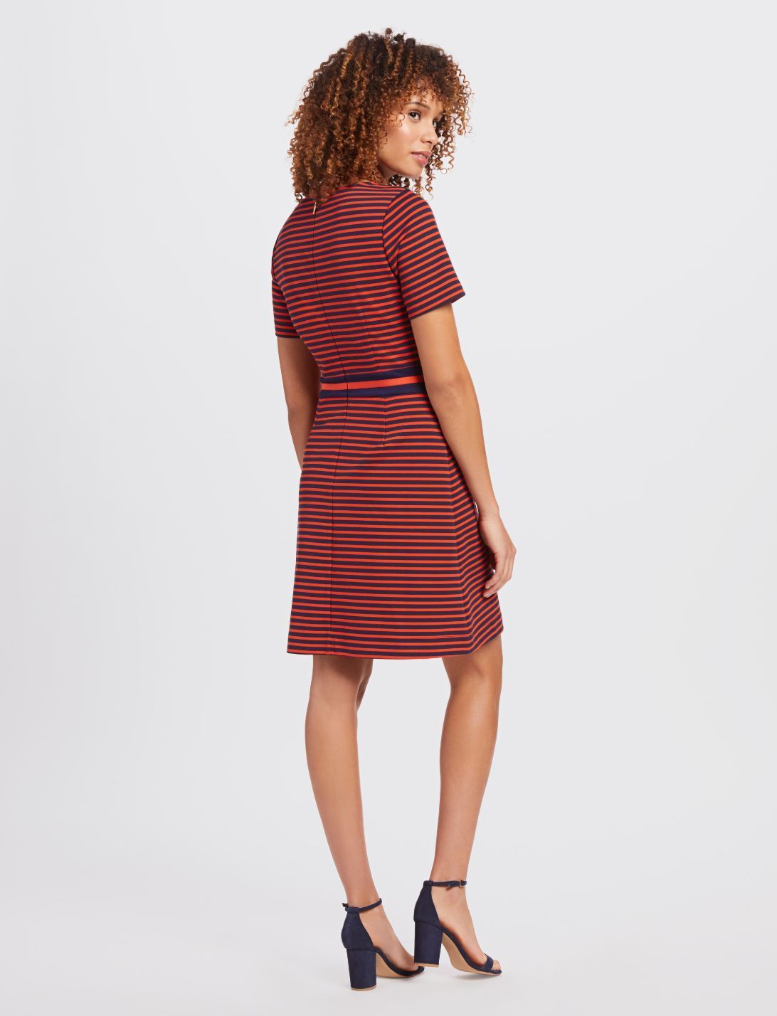 Stripe Persley Ponte Dress sold by Draper James product image thumbnail 8