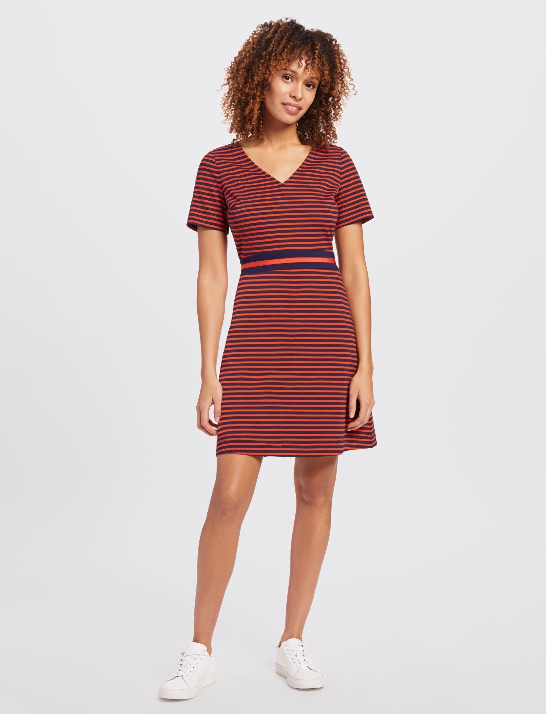 Stripe Persley Ponte Dress sold by Draper James product image thumbnail 6