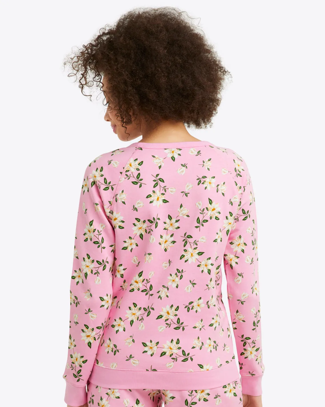 Natalie Sweatshirt in Magnolia sold by Draper James product image thumbnail 3