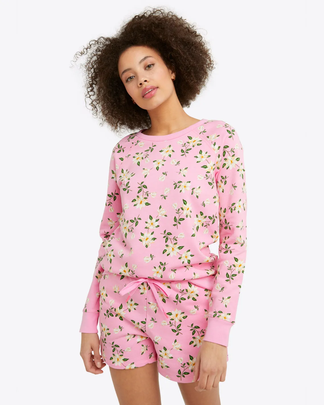 Natalie Sweatshirt in Magnolia sold by Draper James product image thumbnail 2