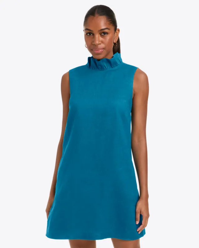 Lindsay Shift Mini Dress in Linen sold by Draper James