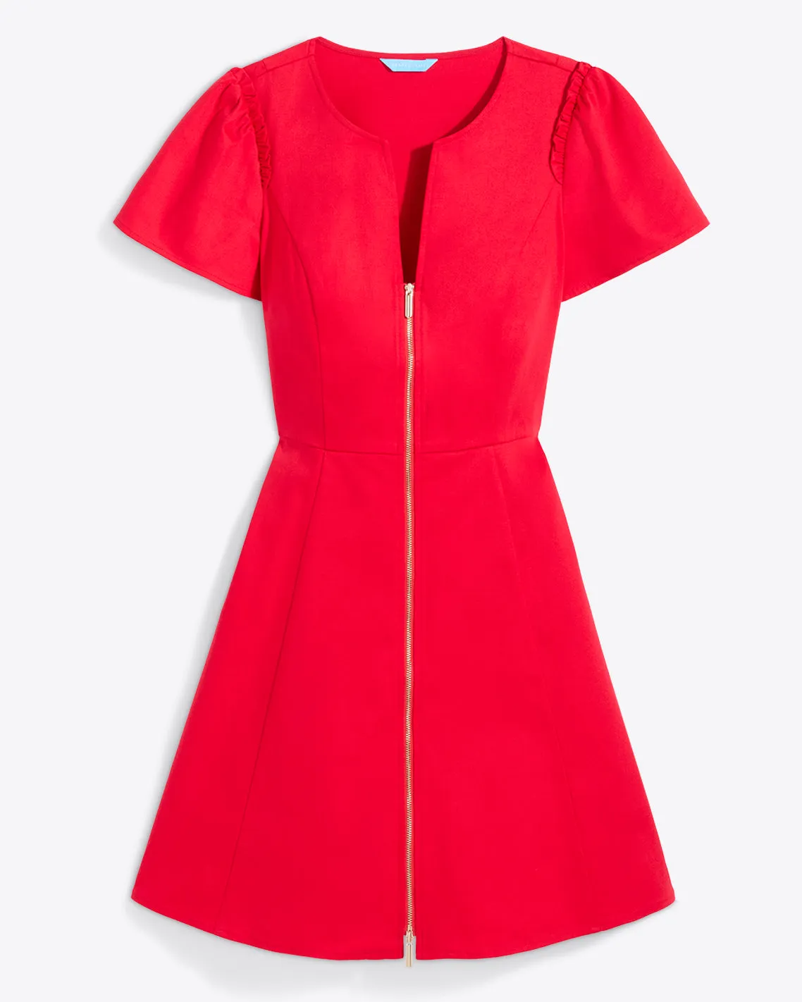 Mae Love Circle Dress in Red sold by Draper James product image thumbnail 3