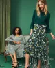 Mixed Media Sweater in Evergreen sold by Draper James