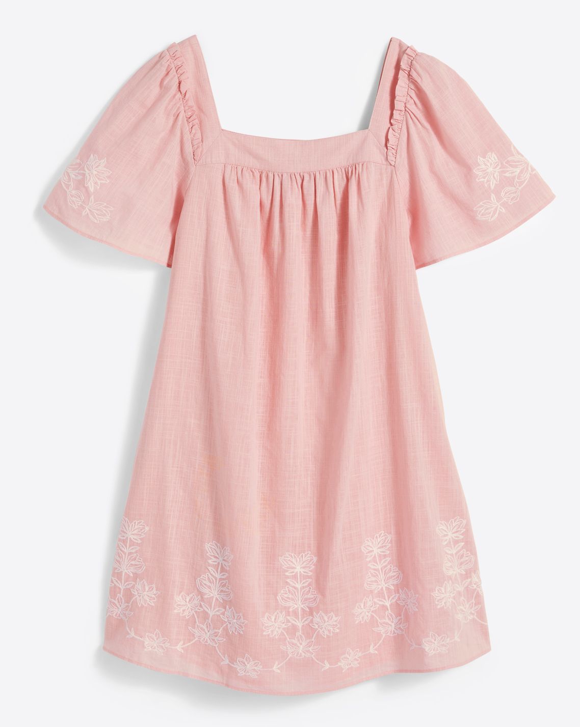 Maren Shift Dress in Pink Embroidered Floral sold by Draper James product image thumbnail 2