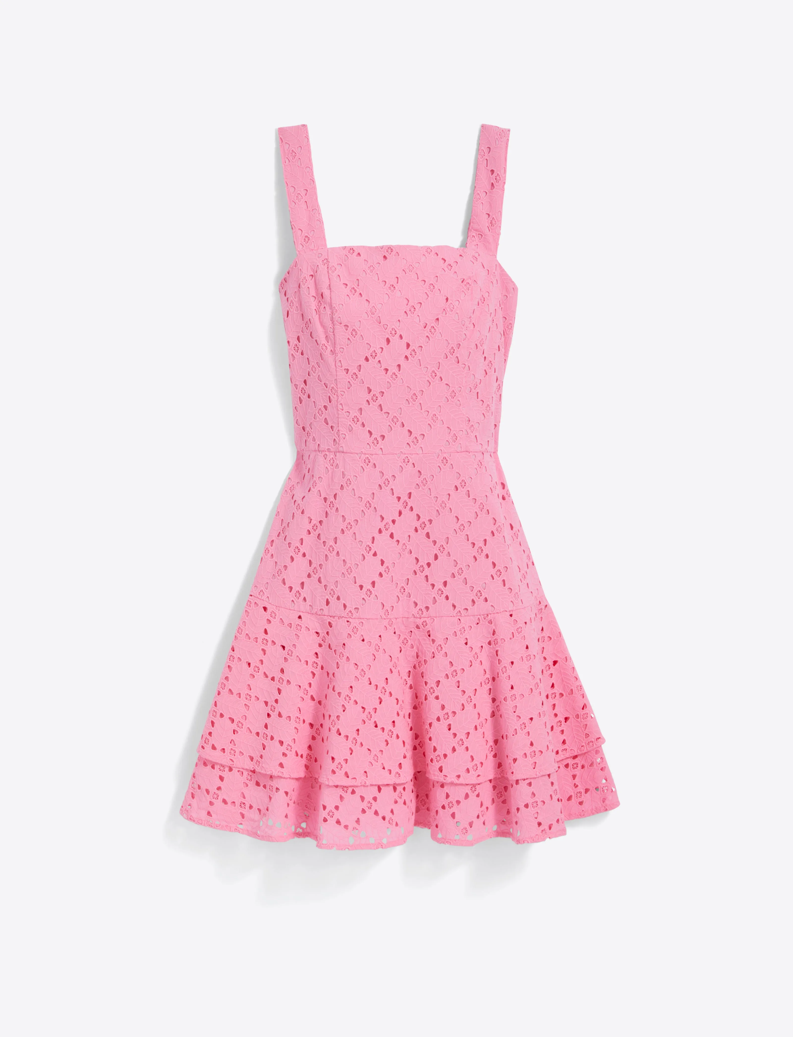 Ashland Sleeveless Mini Dress in Eyelet sold by Draper James product image thumbnail 2