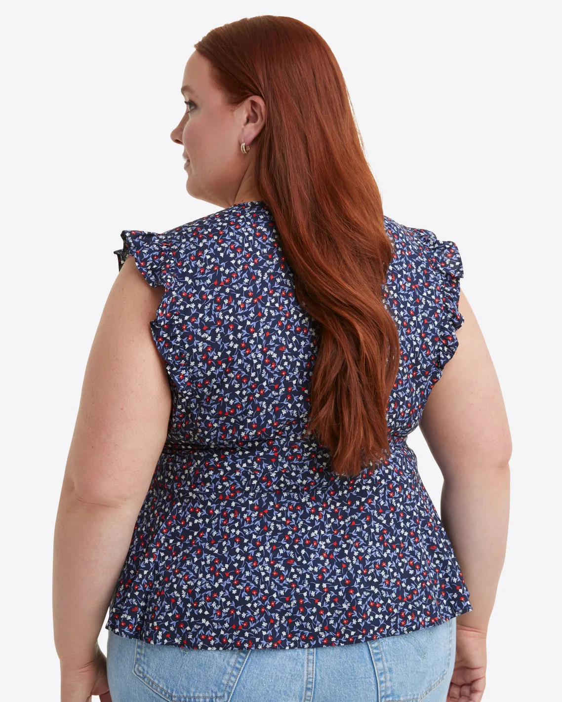 Reba Wrap Top sold by Draper James product image thumbnail 3