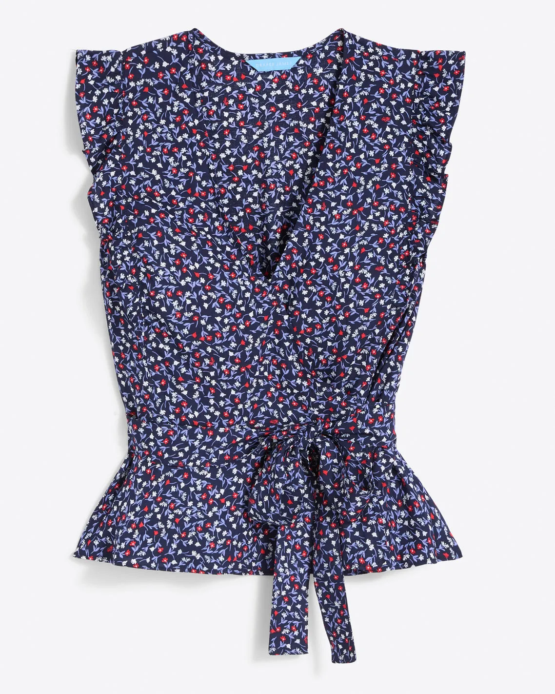 Reba Wrap Top sold by Draper James product image thumbnail 2