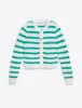 Rita Crewneck Cardigan in Cotton sold by Draper James