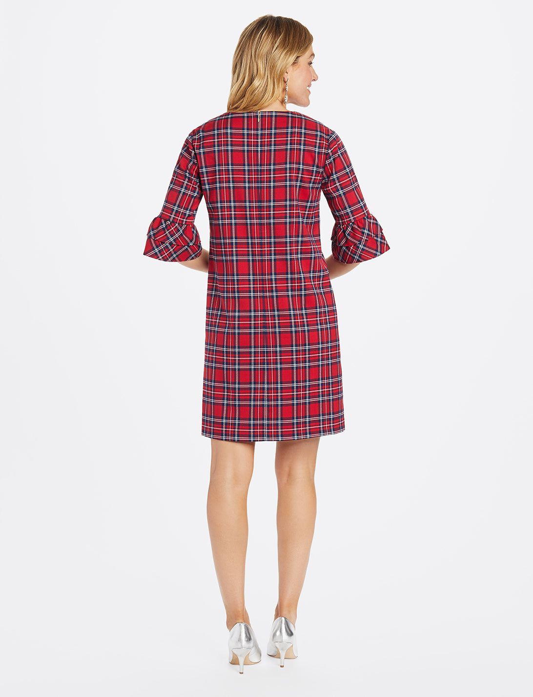 Ruffle Sleeve Shift Dress sold by Draper James product image thumbnail 5