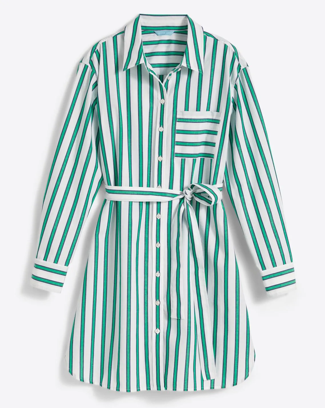 Carly Shirtdress in Bold Stripe sold by Draper James product image thumbnail 2