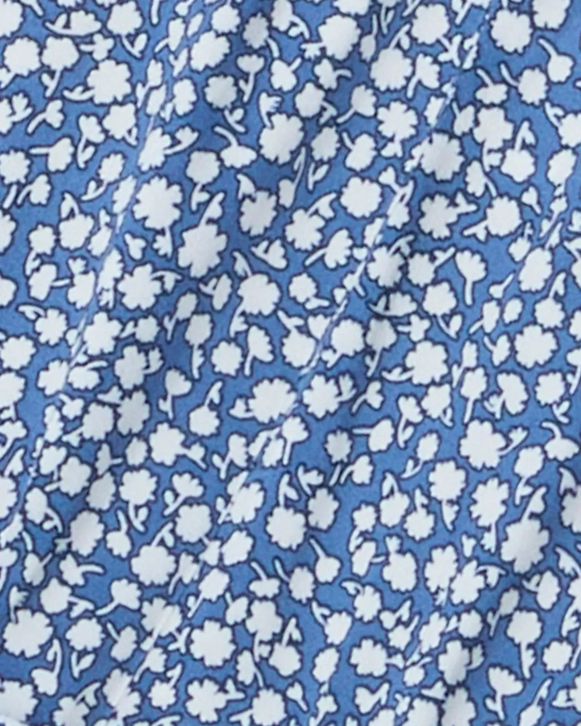 Sara Pajama Set in Popcorn Ditsy Floral sold by Draper James product image thumbnail 4