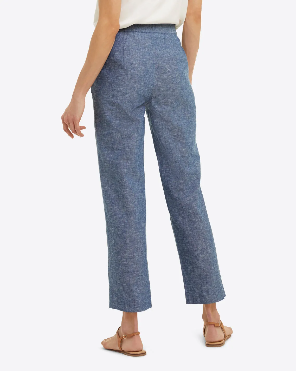 Chambray Pants sold by Draper James product image thumbnail 4