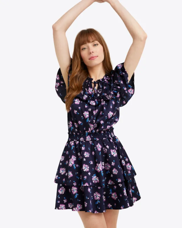 Raelynn Top in Zinnia sold by Draper James