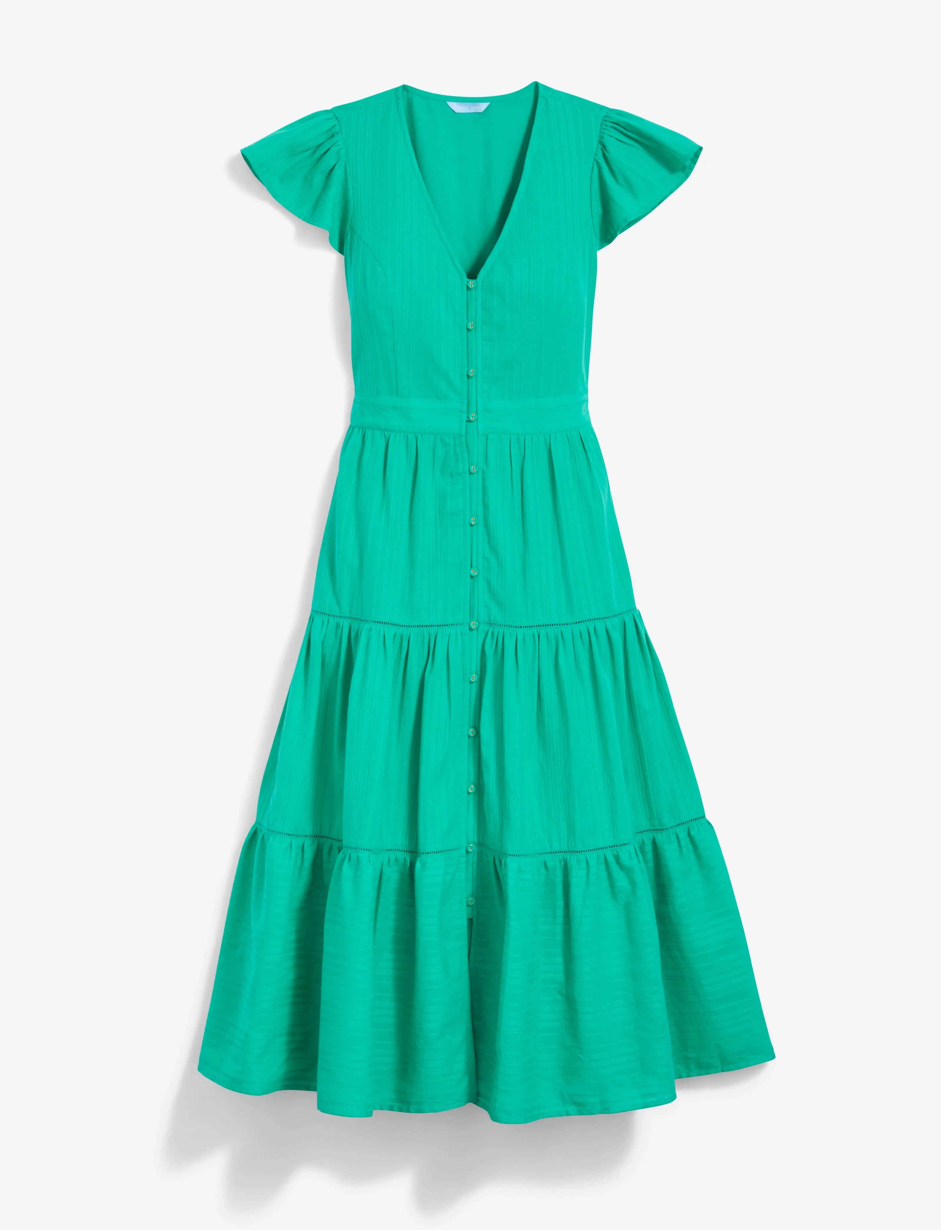 Lainey Midi Dress in Cotton Dobby sold by Draper James product image thumbnail 3