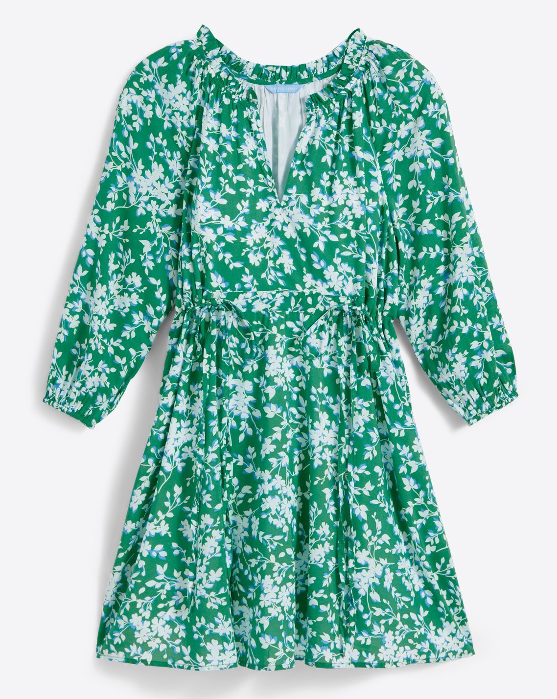 Kellie Babydoll Dress in Green Shadow Floral sold by Draper James product image thumbnail 2
