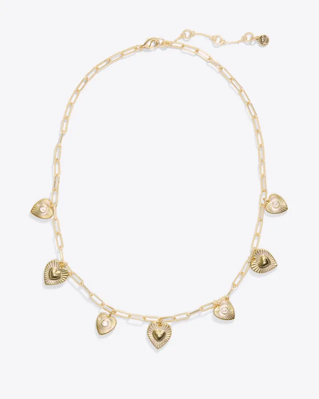 Heart Rays Necklace sold by Draper James