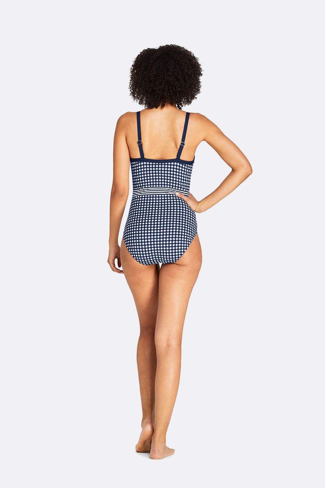 Draper James x Lands End Twist Front One Piece sold by Draper James product image thumbnail 2