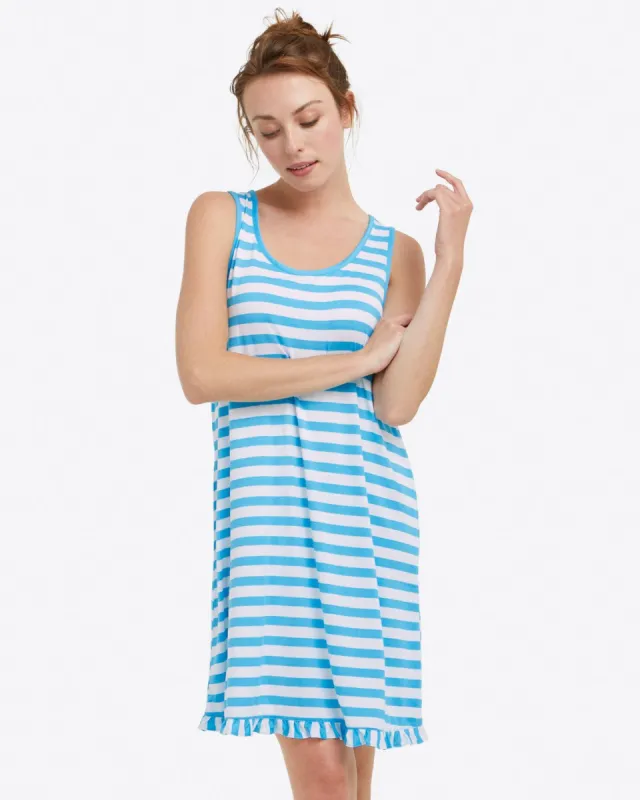 Alison Nightgown in Awning Stripe made by Draper James