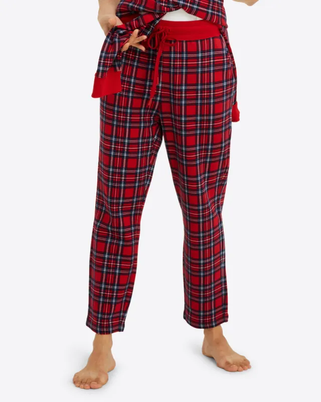 Natalie Sweatpants in Angie Plaid sold by Draper James