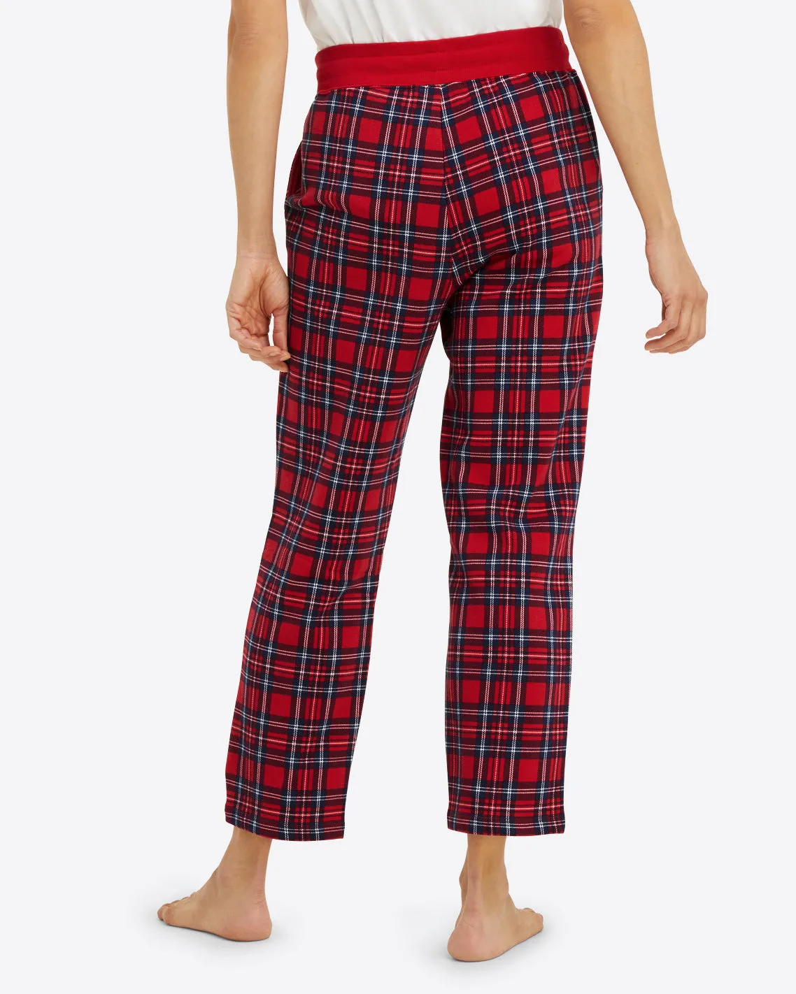 Natalie Sweatpants in Angie Plaid sold by Draper James product image thumbnail 3
