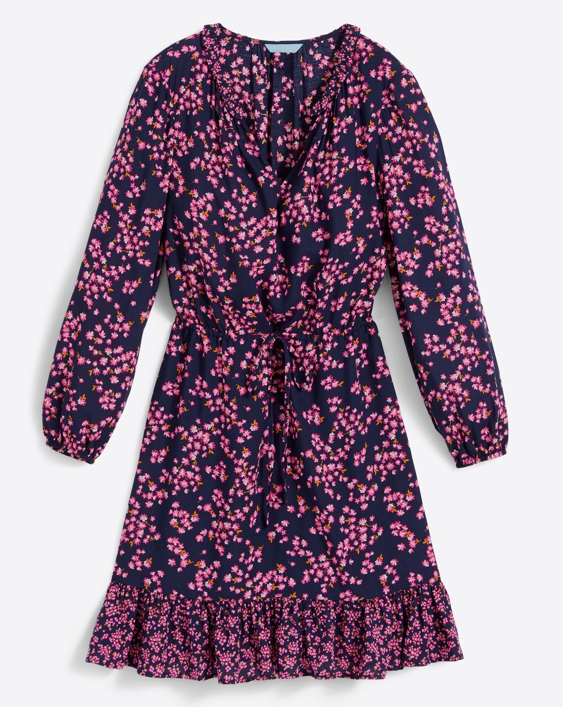 Lucinda Dress in Navy Cherry Blossom sold by Draper James product image thumbnail 2