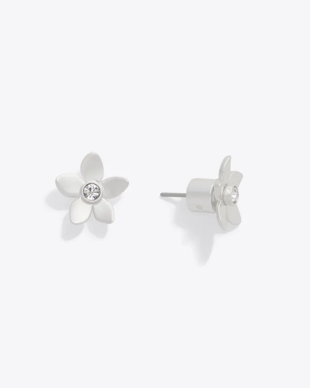 Flower Stud in Silver sold by Draper James