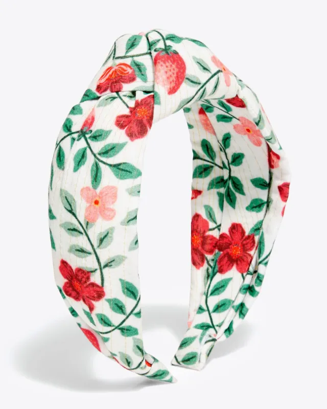 Strawberry Field Knot Headband sold by Draper James