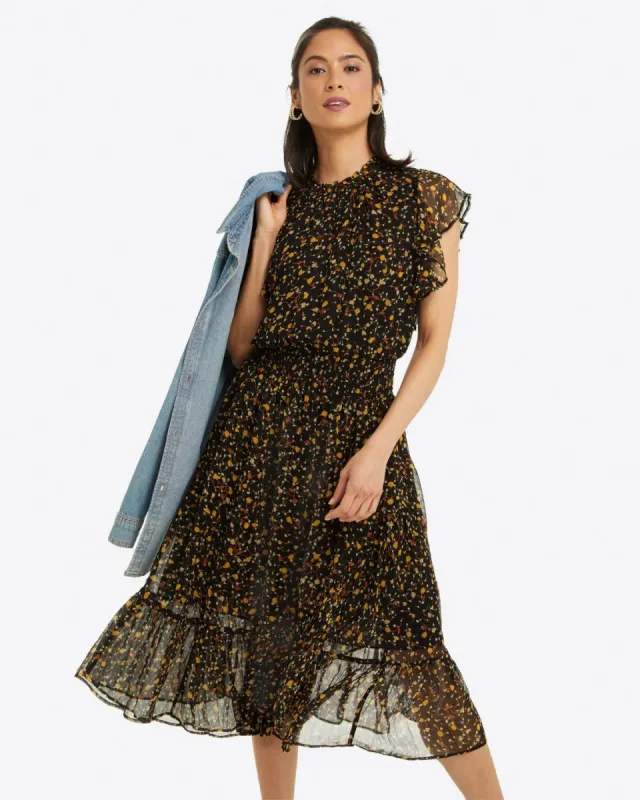 Kacey Faux Wrap in Flower Confetti made by Draper James