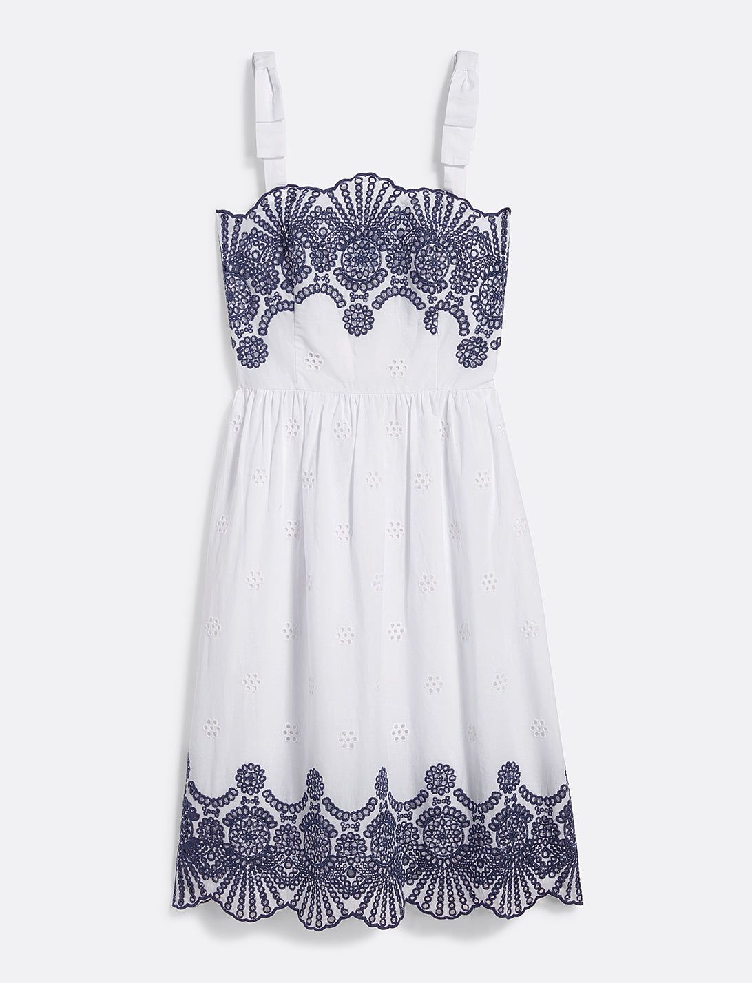 Bow Strap Eyelet Dress sold by Draper James product image thumbnail 2