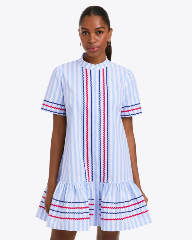 Molly Mini Dress in Crisp Cotton sold by Draper James