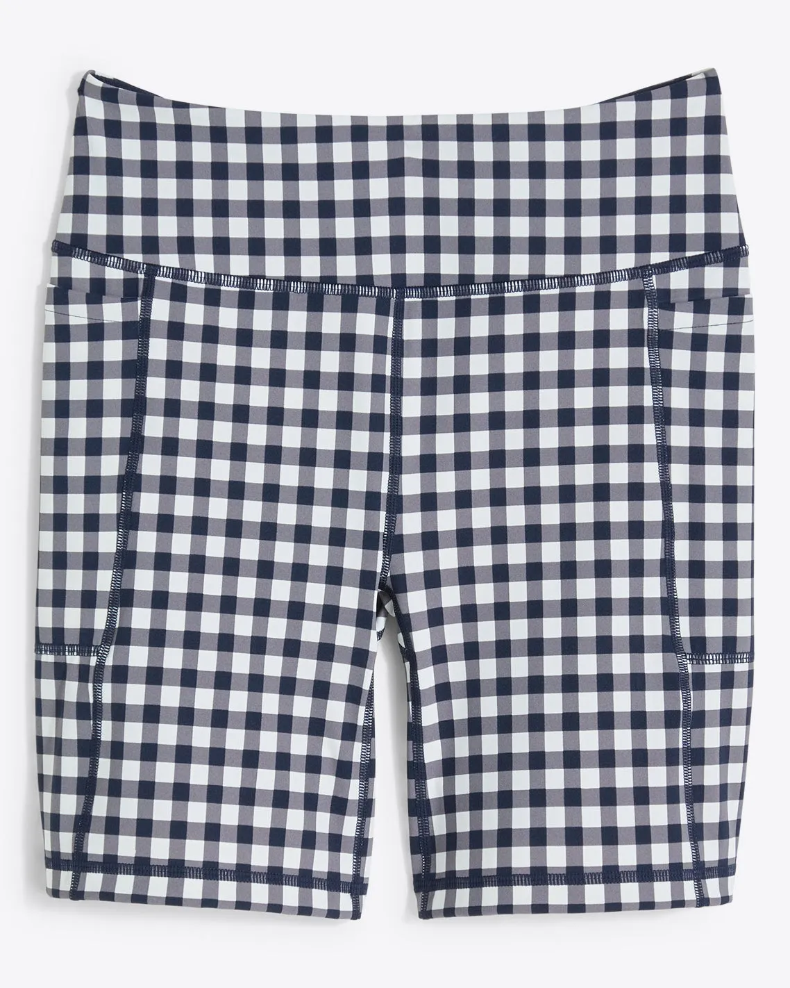 Bike Shorts in Navy Gingham sold by Draper James product image thumbnail 2