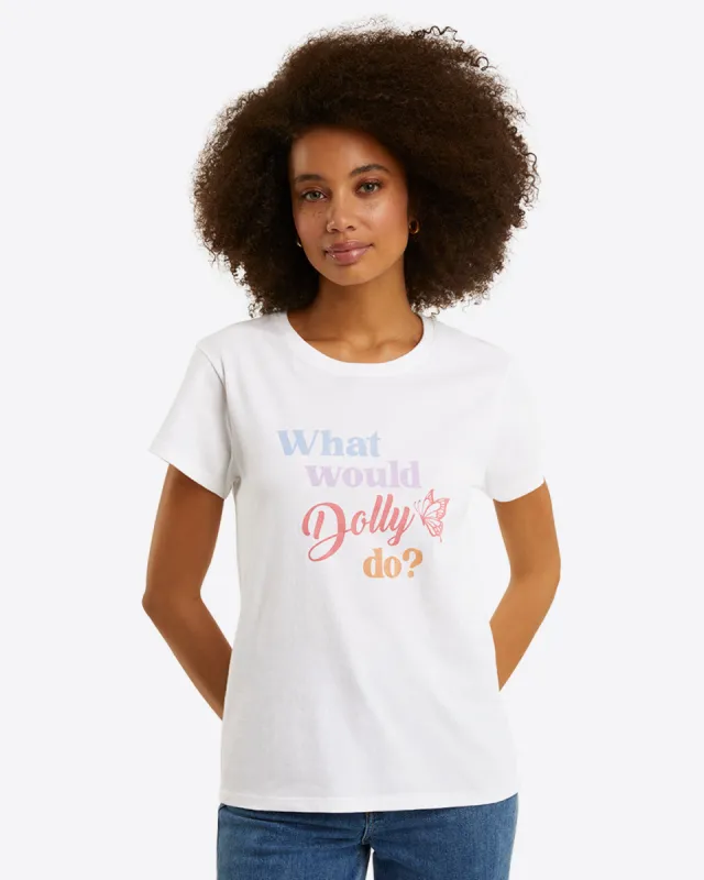 What Would Dolly Do T-Shirt sold by Draper James