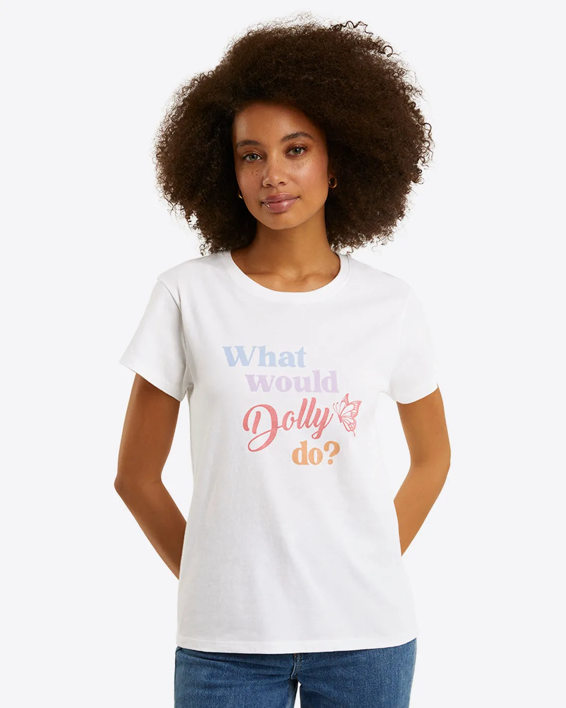 What Would Dolly Do T-Shirt sold by Draper James