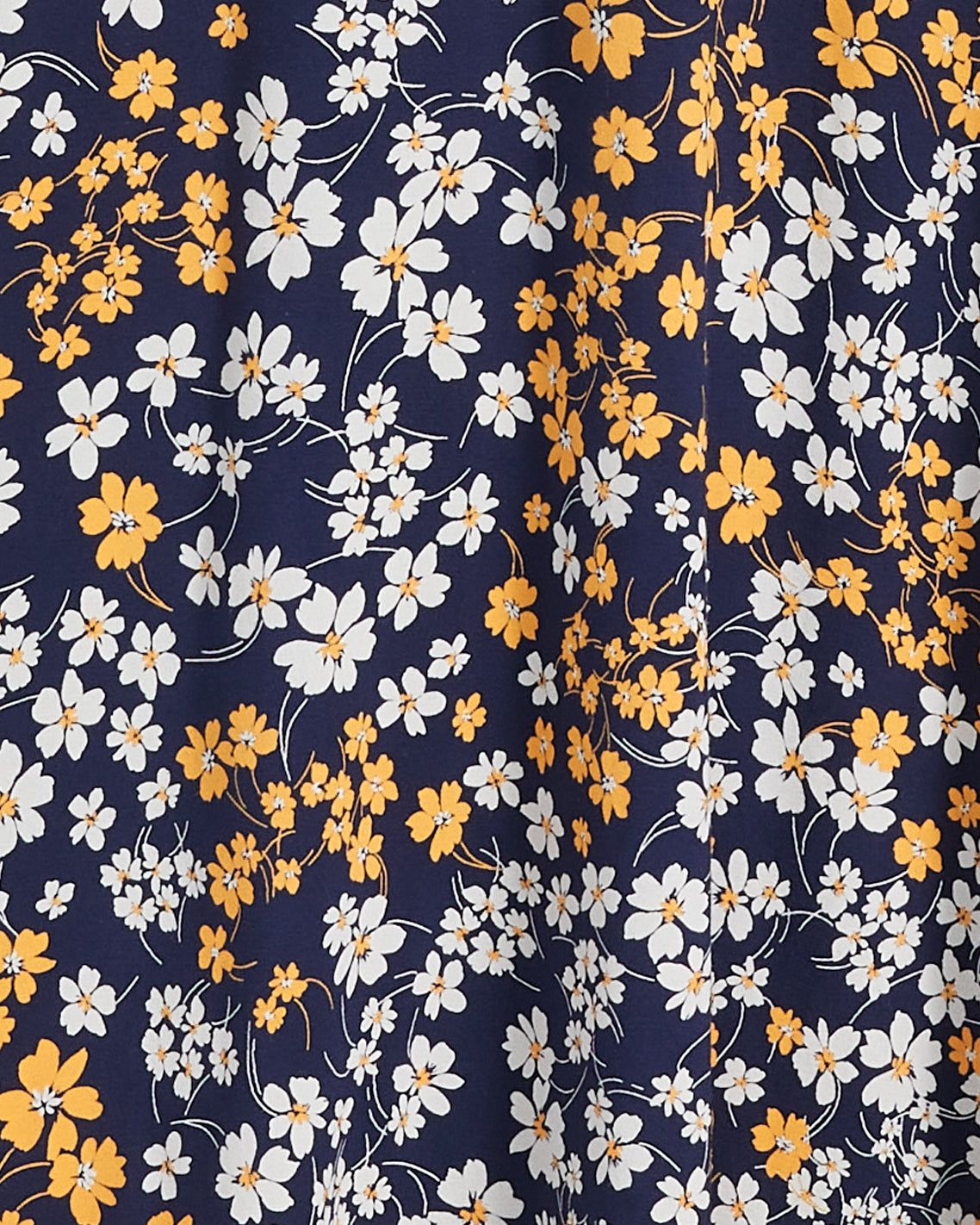 Jo Dee Dress in Fall Field Flowers sold by Draper James product image thumbnail 5