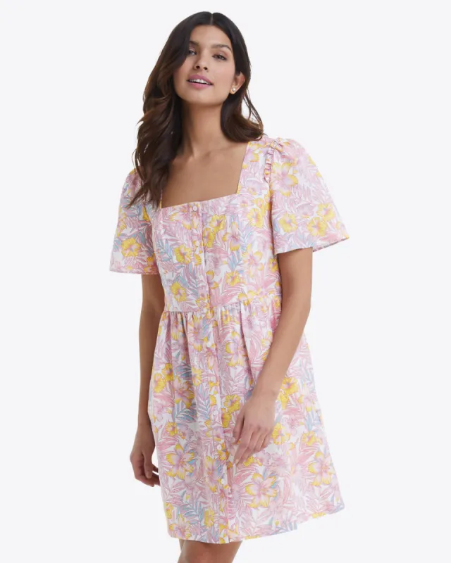 Danielle Mini Dress in Lily Floral sold by Draper James