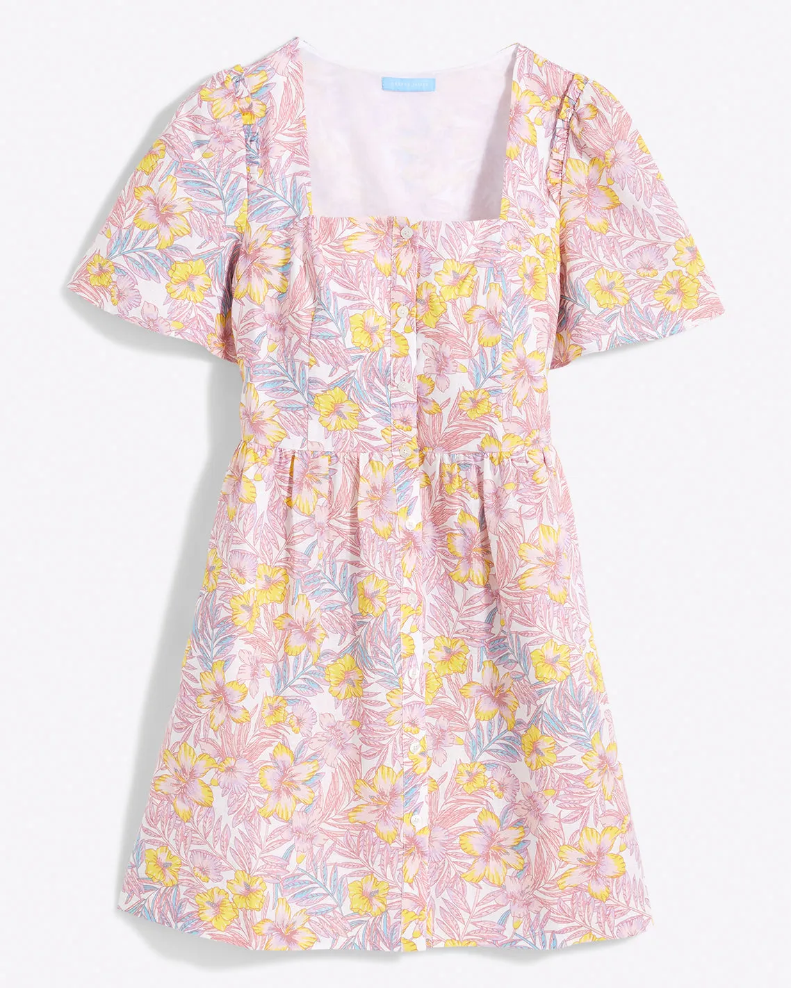 Danielle Mini Dress in Lily Floral sold by Draper James product image thumbnail 2