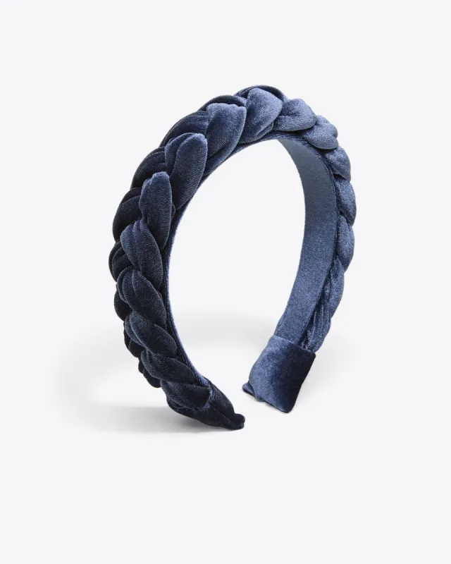 Braided Headband in Velvet sold by Draper James