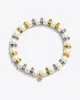 Pearl Gem Stripe Stetch Bracelet sold by Draper James