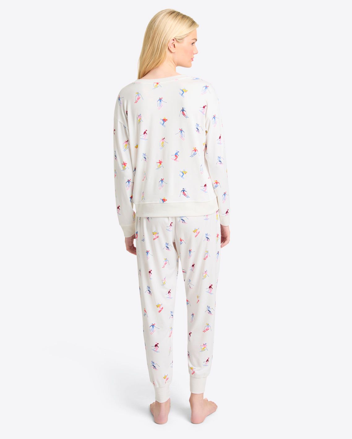 Brooke Pajama Set in Ski School sold by Draper James product image thumbnail 3