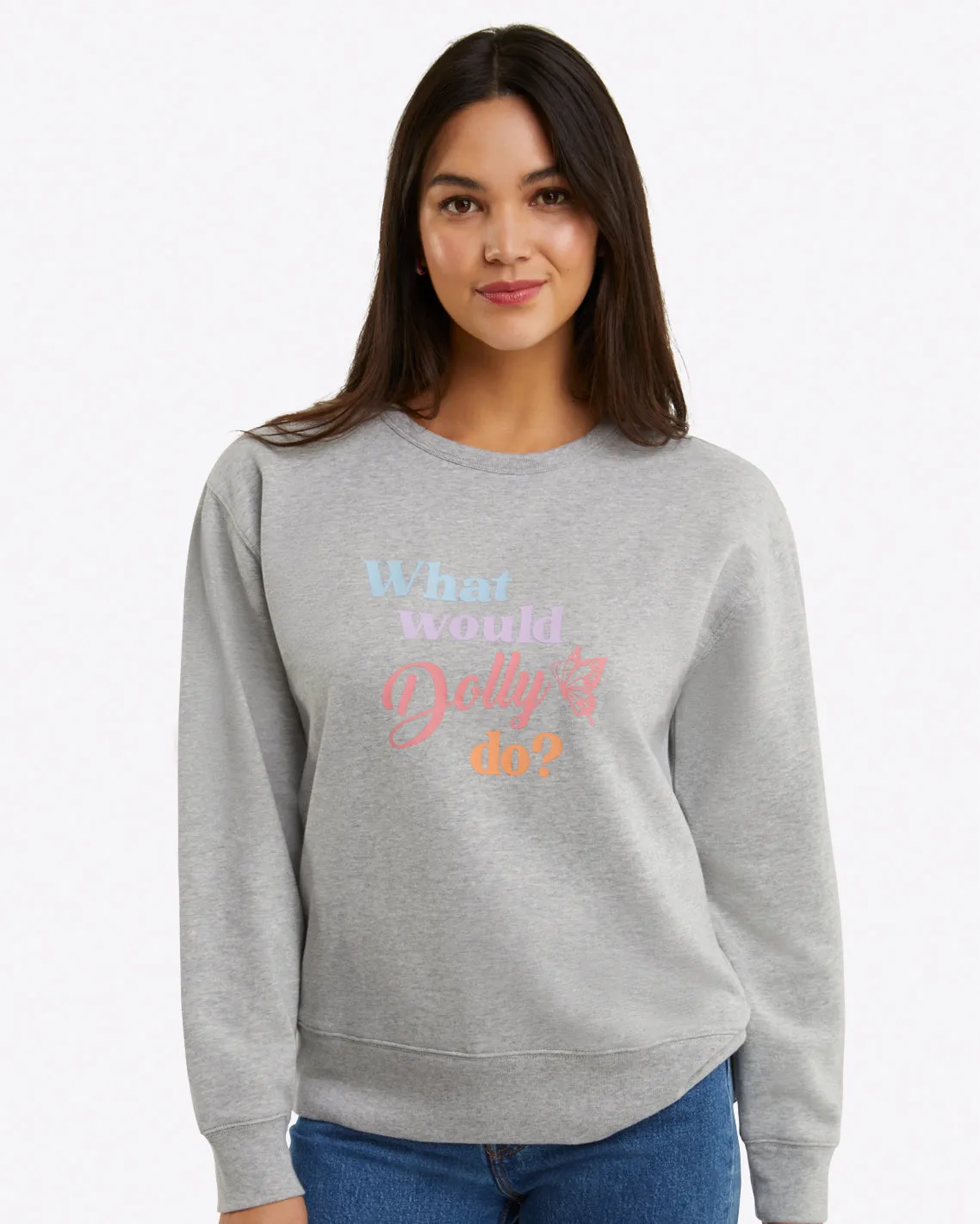 What Would Dolly Do Sweatshirt sold by Draper James